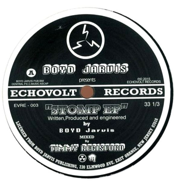 Boyd Jarvis - Stomp EP : 12inch