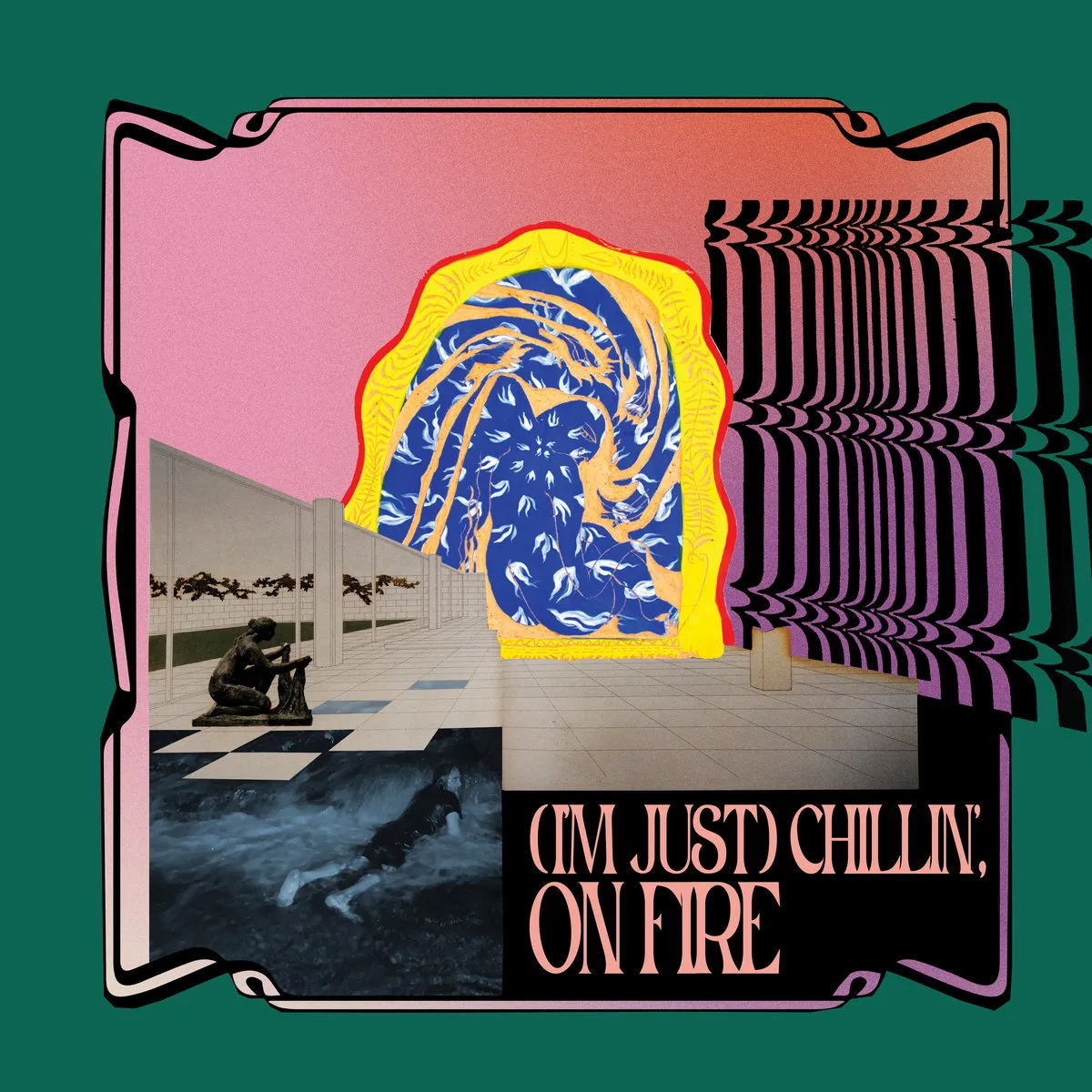 Carlos Niño & Friends - (I'm just) Chillin', on Fire (Etheric Pink) : 2LP (Color)