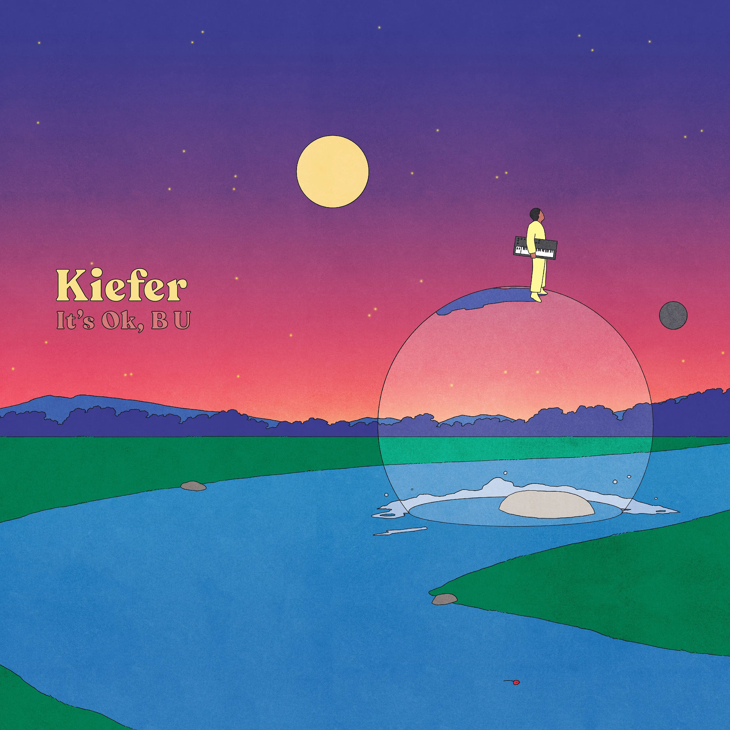 Kiefer - It’s Ok, B U : 2LP(Black)