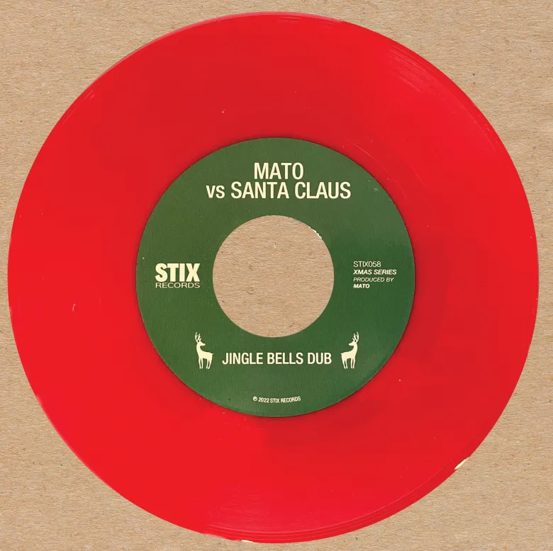 Mato vs Santa Claus - Jingle Bells Dub / Sleigh Ride Dub : 7inch