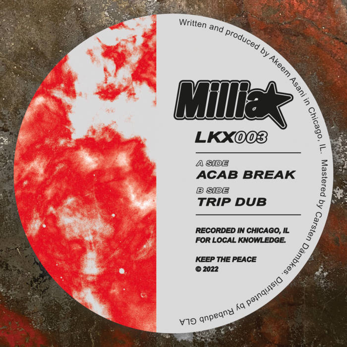 Millia - Local Knowledge 003 : 10inch Record + Lithograph Poster + Inserts