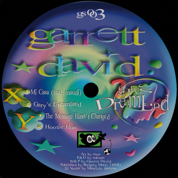 Garrett David - Gary's Dreamland : 12inch