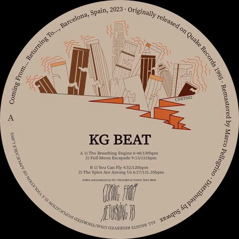 KG Beat - Breathing Engine EP : 12inch