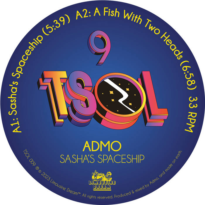 Admo - Sasha's Spaceship : 12inch