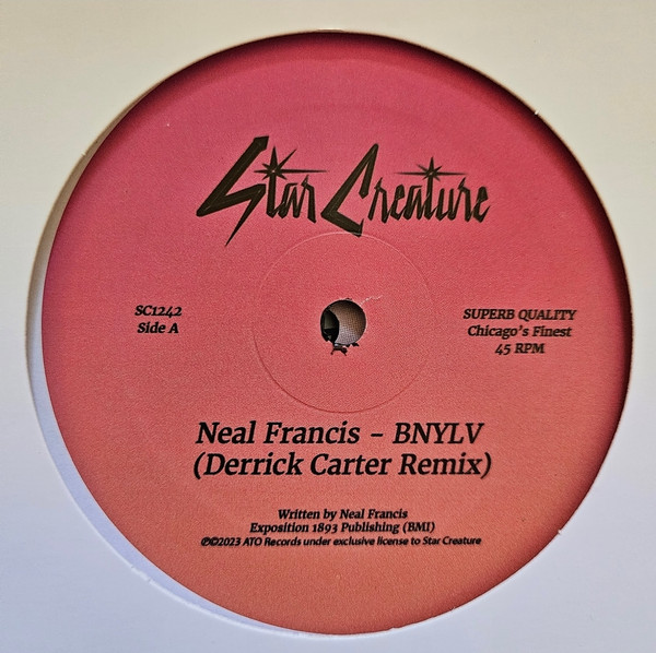 Neal Francis - BNYLV (Derrick Carter Remix) : 12inch