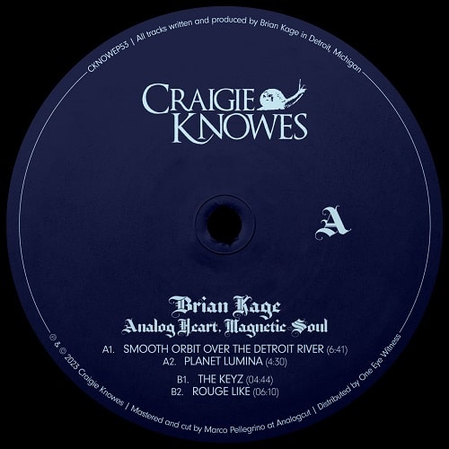 Brian Kage - Analog Heart, Magnetic Soul EP : 12inch