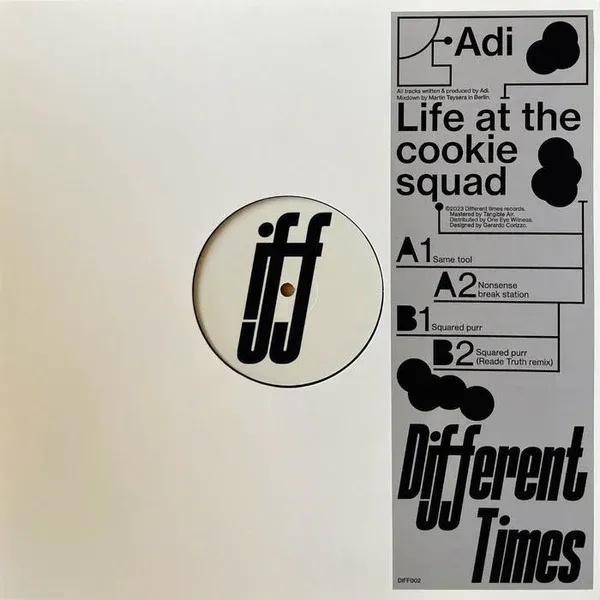 ADI - Life At The Cookie Squad : 12inch