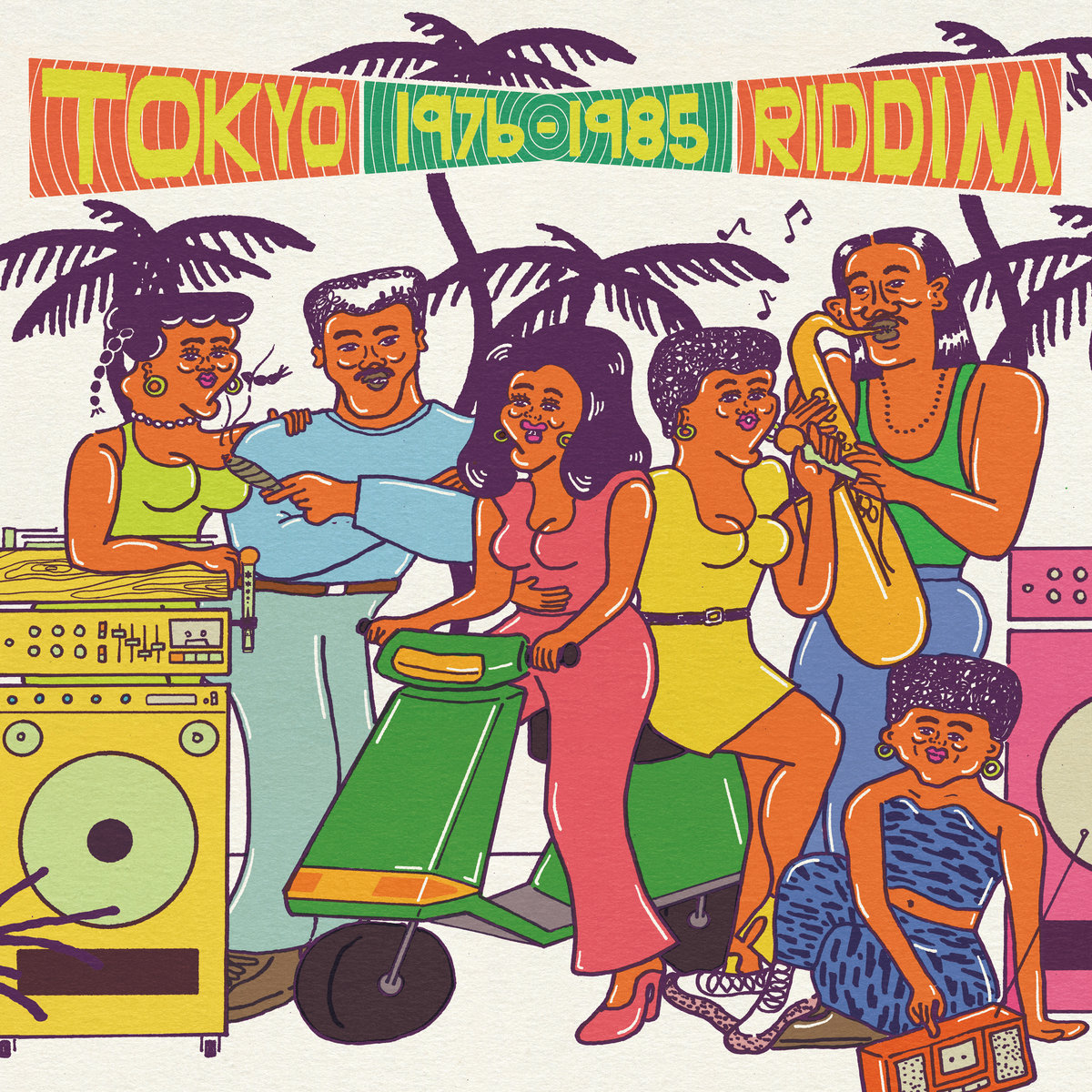 Various Artists - Tokyo Riddim 1976-1985 : LP