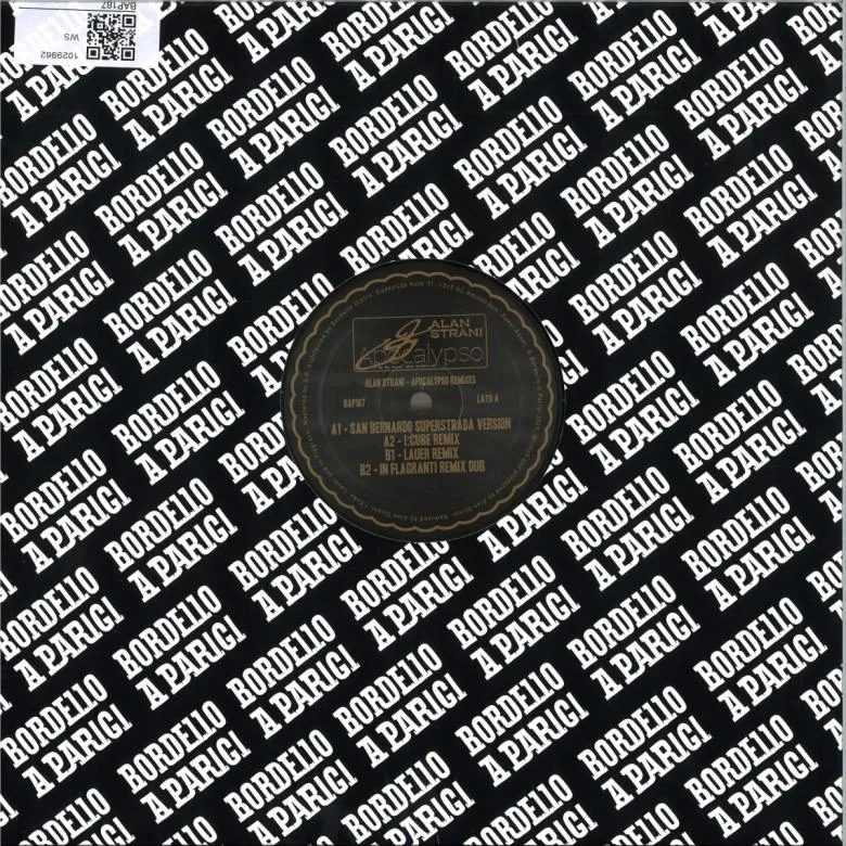 Alan Strani - Apocalypso Remixes (w/ I:Cube, Lauer, In Flagranti) EP : 12inch