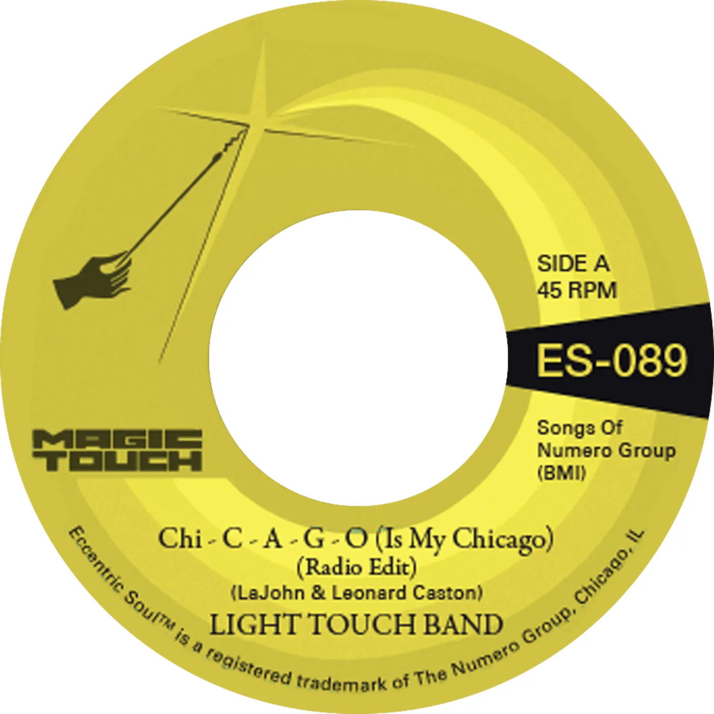 Light Touch Band & Magic Touch - Chi - C - A - G - O (Is My Chicago) b/w Sexy Lady (Radio Edit) : 7inch