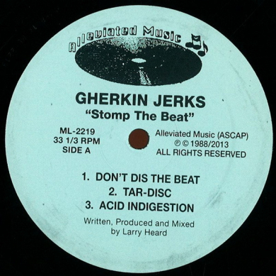 Gherkin Jerks - Stomp The Beat : 12inch