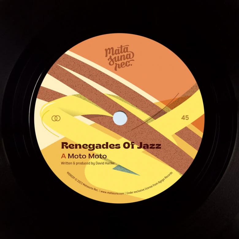 Renegades Of Jazz - Moto Moto | Zebra Talk : 7inch