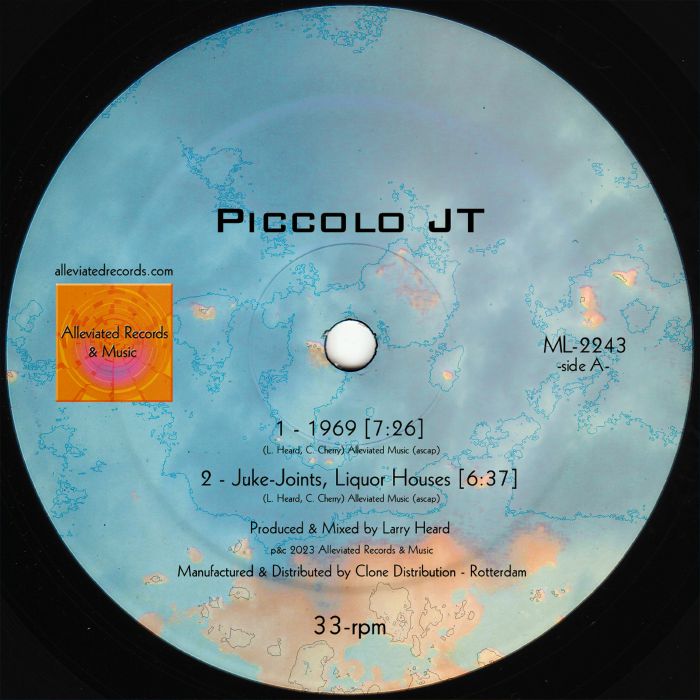 Piccolo JT / Rio Love - EP : 12inch
