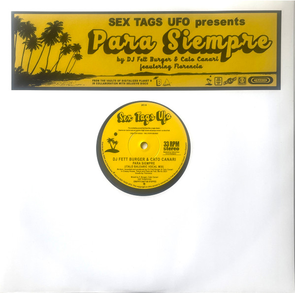 DJ Fett Burger & Cato Canari - Para Siempre : 12inch