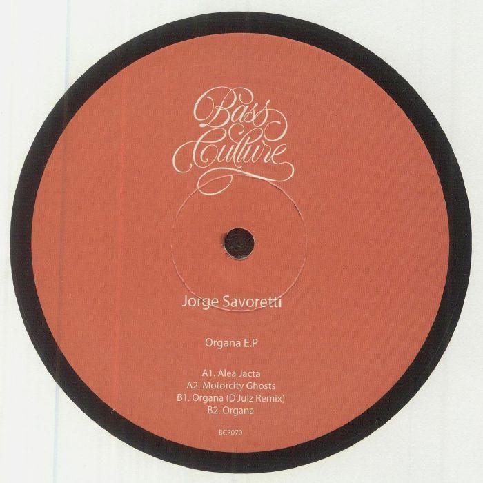 Jorge Savoretti - Organa EP : 12inch