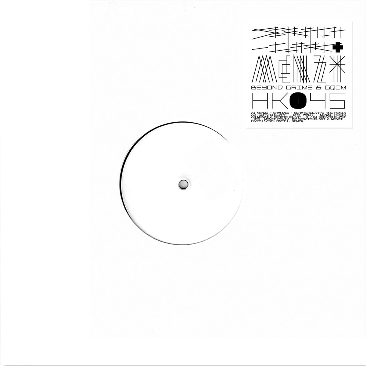 Scratchclart & Menzi - Beyond Gqom & Grime : 12inch