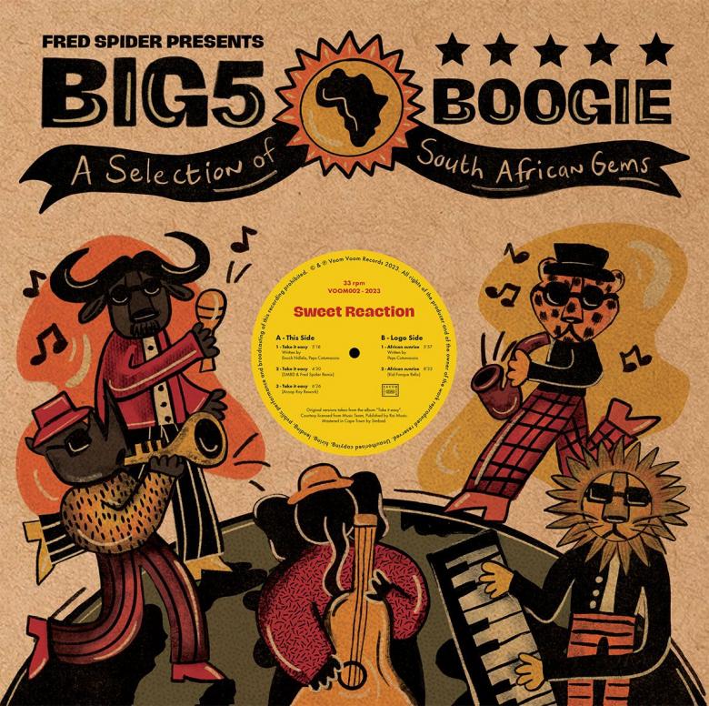 Sweet Reaction - Big 5 Boogie #2 - Take it Easy - African Sunrise : 12inch