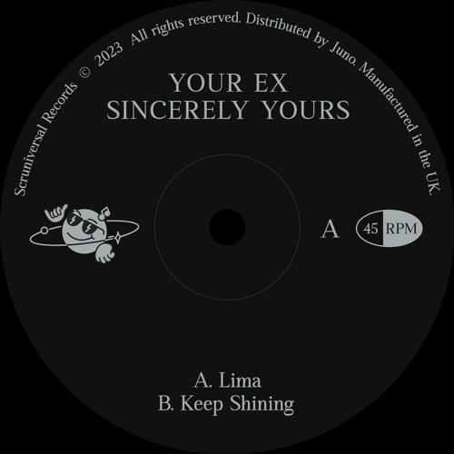 Your Ex - Sincerely Yours : 7inch
