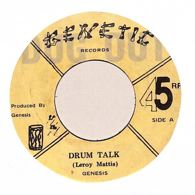 Genesis - Drum Talk : 7inch