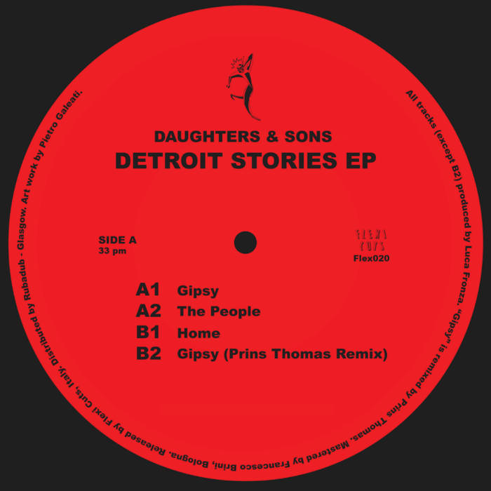 Daughters & Sons - Detroit Stories EP : 12inch