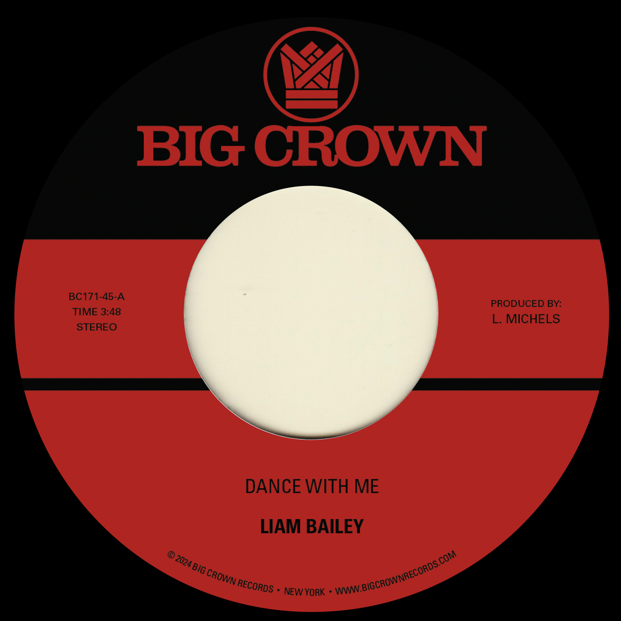 Liam Bailey - Dance With Me b/w Mercy Tree : 7inch