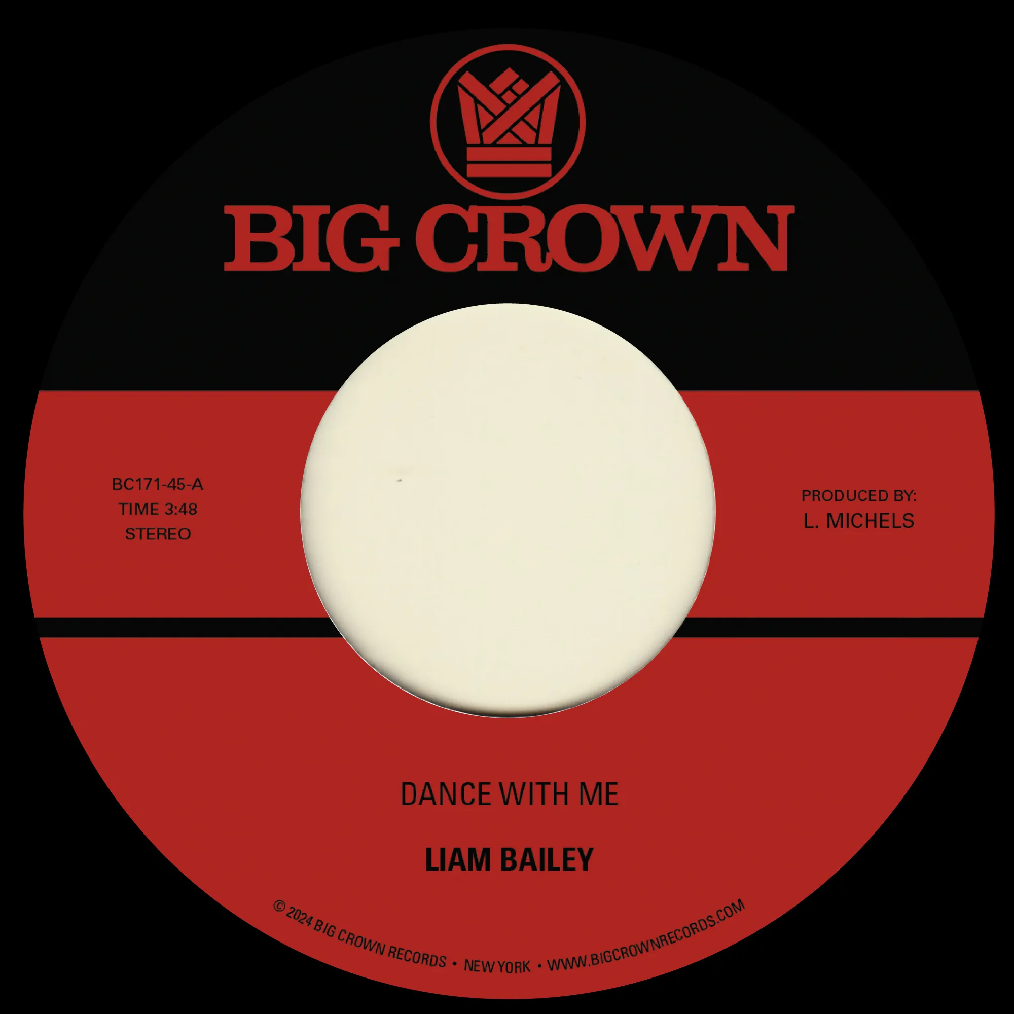 Liam Bailey - Dance With Me b/w Mercy Tree : 7inch