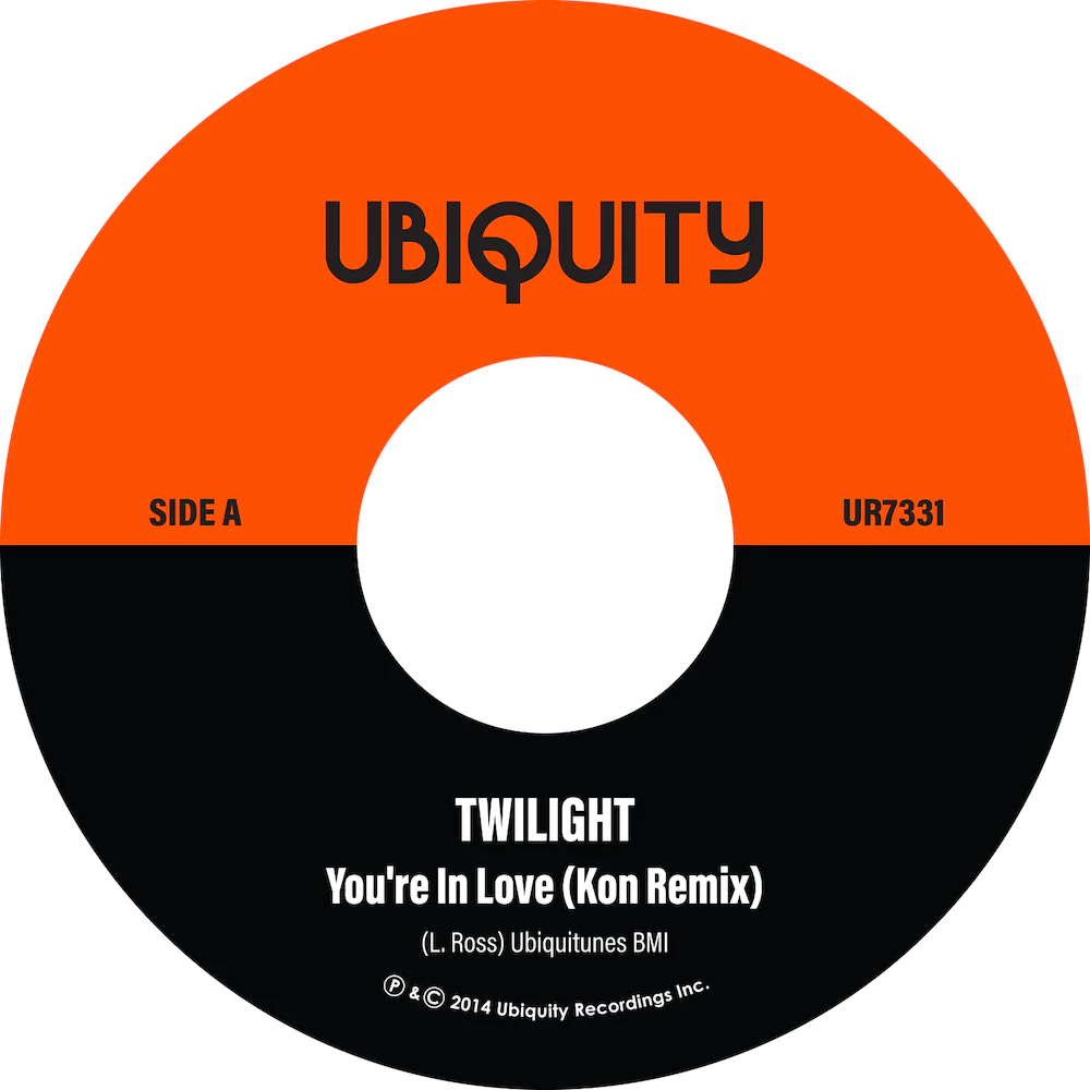 Twilight and Kon - You're In Love (Kon Remix & Dub) : 7inch