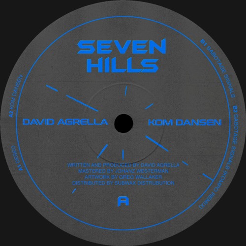 David Agrella - Kom Dansen EP (Incl. Kompo Remix) : 12inch