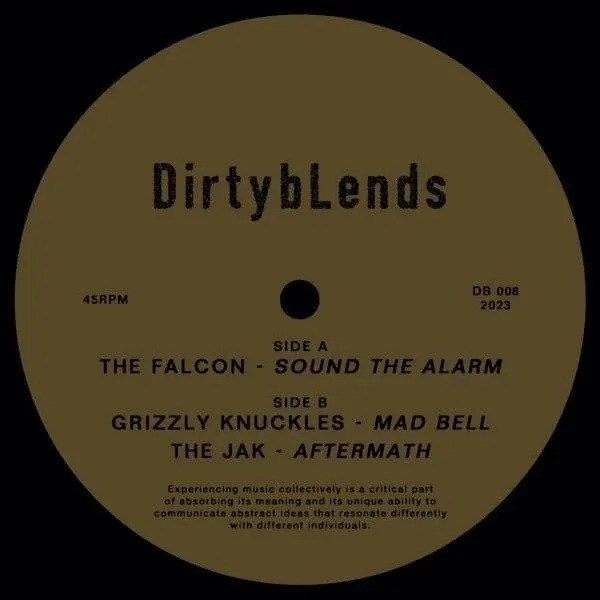 The Falcon / Grizzly Knuckles / The Jak - Sound The Alarm / Mad Bell / Aftermath : 12inch