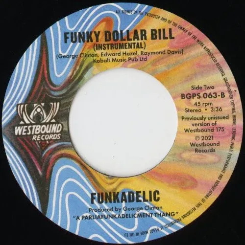Funkadelic - Funky Dollar Bill : 7inch