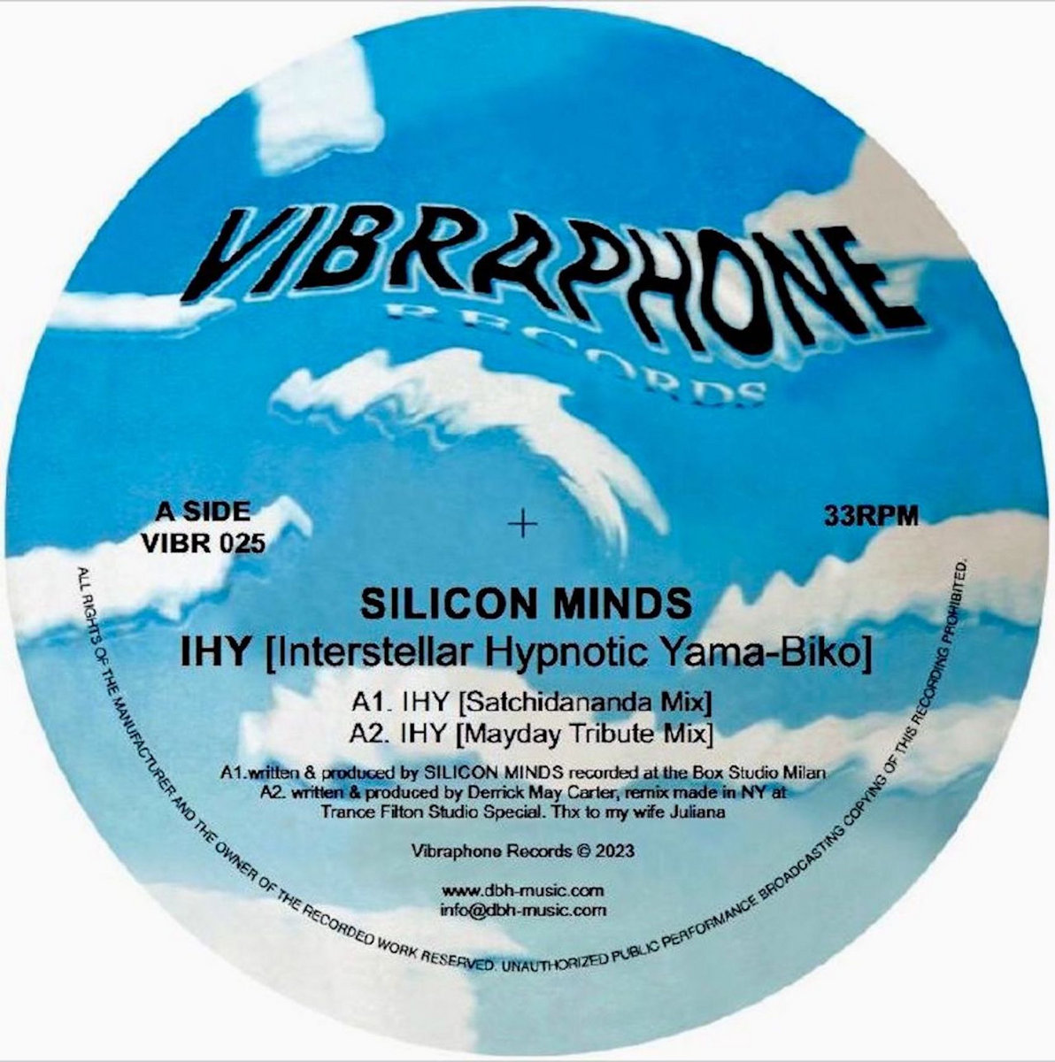 Silicon Minds - IHY (Interstellar Hypnotic Yama-Biko) : 12inch
