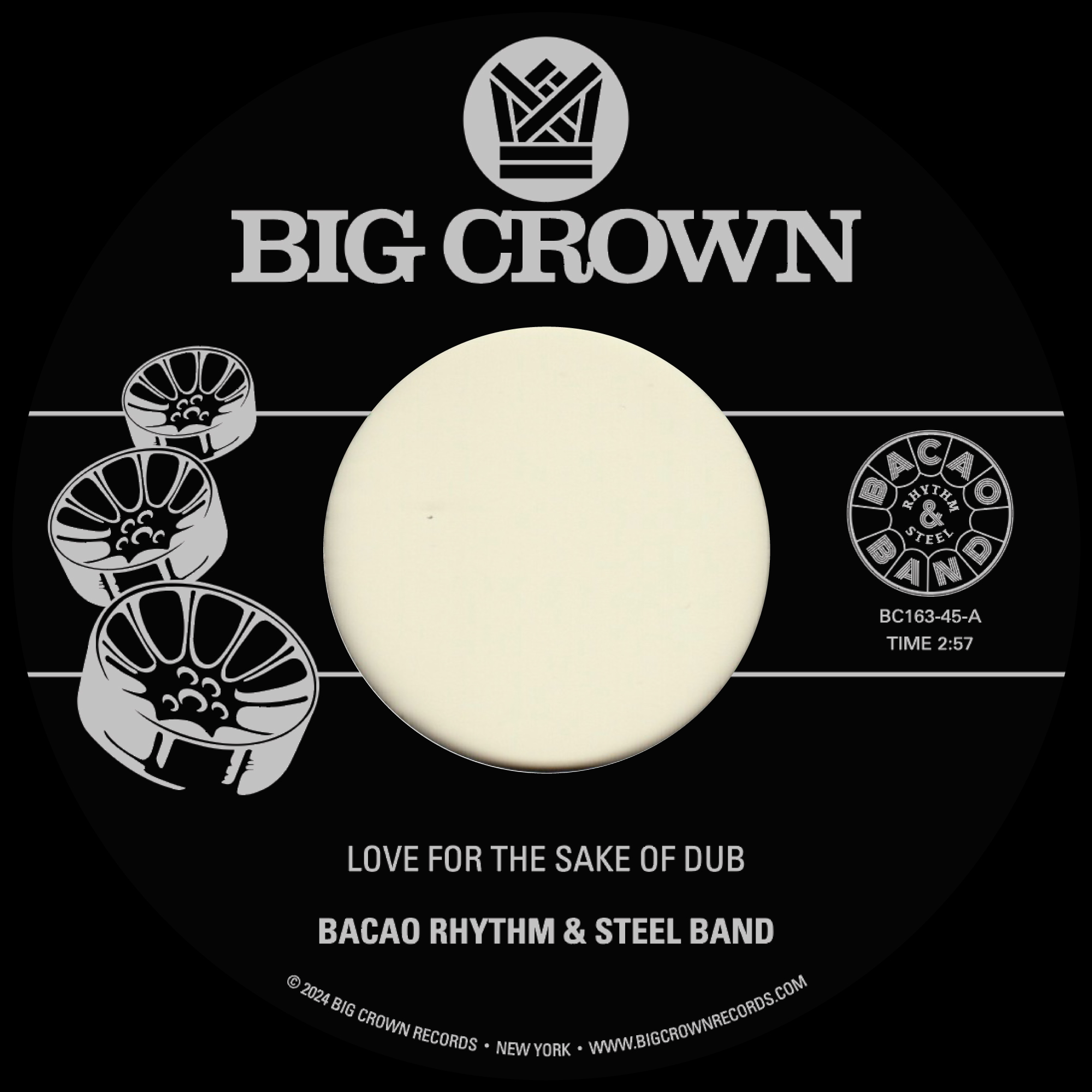 Bacao Rhythm & Steel Band - Love For The Sake Of Dub b/w Grilled : 7inch