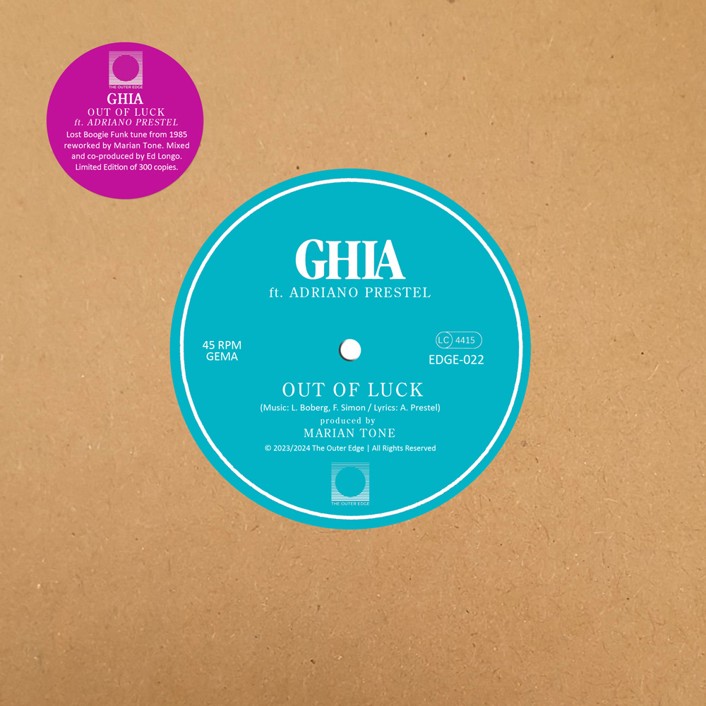 Ghia - Out Of Luck : 7inch