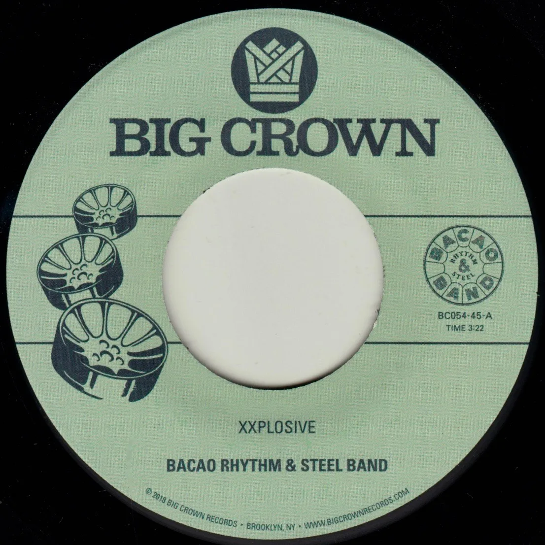 Bacao Rhythm & Steel Band - Xxplosive b/w Burn : 7inch