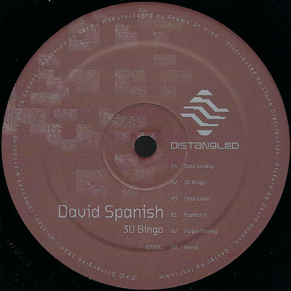 David Spanish - 3D Bingo : 12inch
