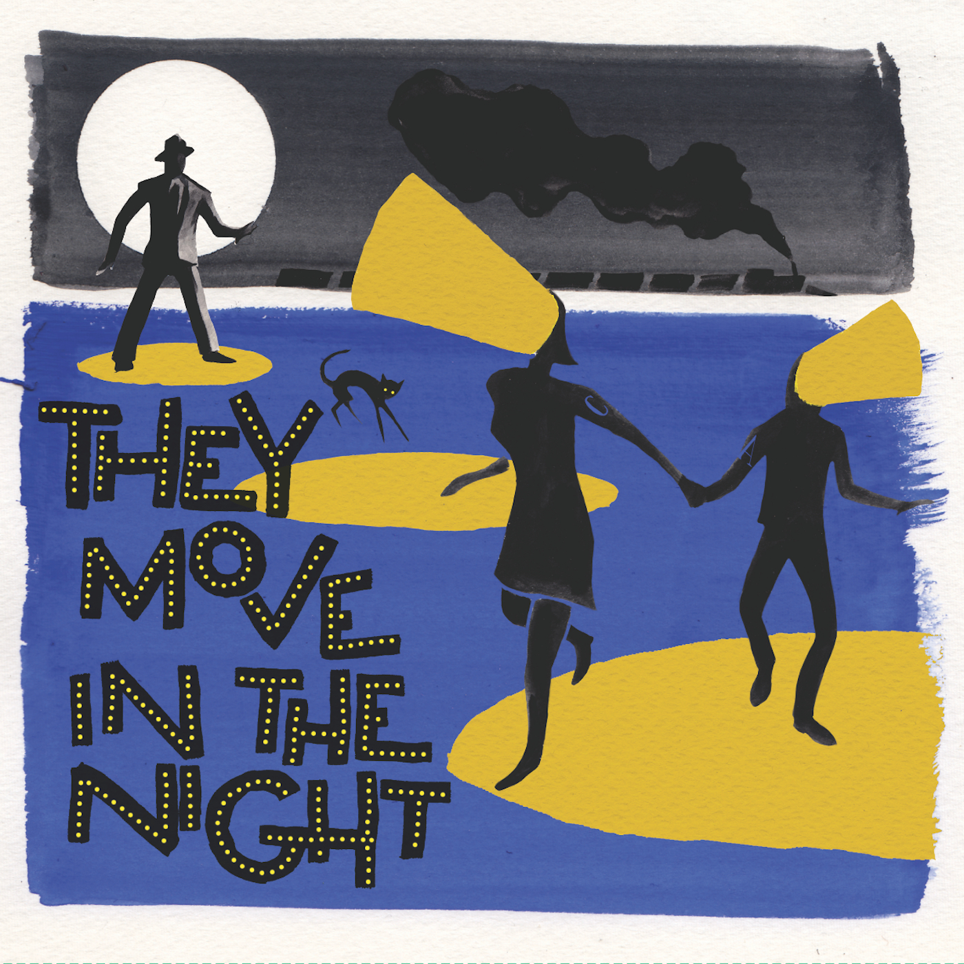 Various Artists - They Move In The Night : LP