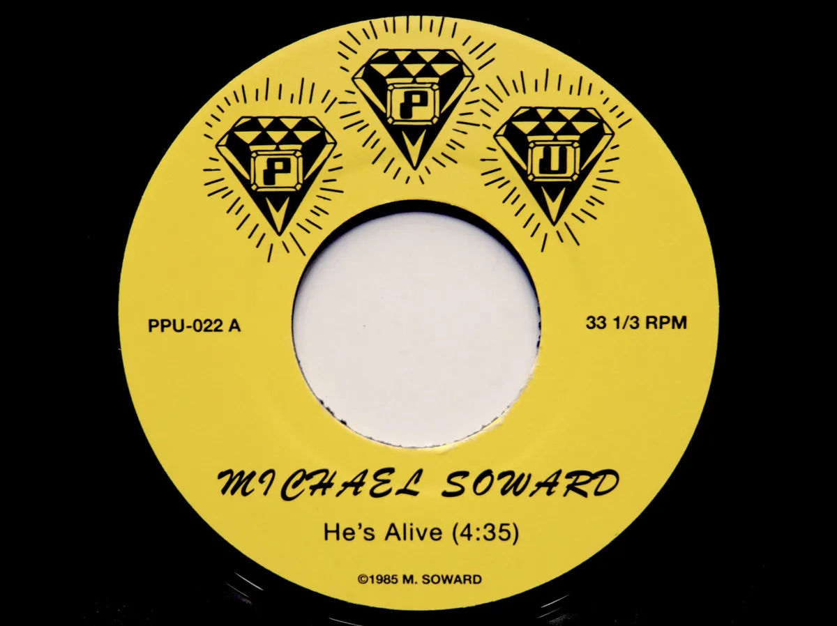 Michael Soward - He's Alive : 7inch
