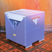 SUNDAYLAND - 12 Aluminum Foldable Vinyl Storage