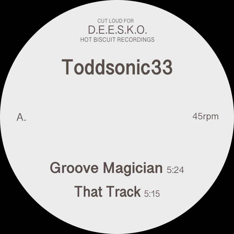Toddsonic33 - Groove Magician : 12inch