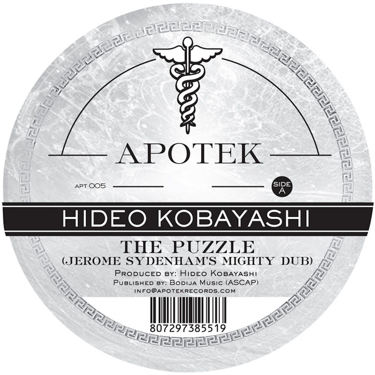 HIDEO KOBAYASHI - The Puzzle (Jerome Sydenham's Mighty Dub) / Congo : 12inch