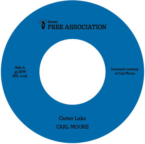 Carl Moore - Carter Lake / Must Be The Beat : 7inch
