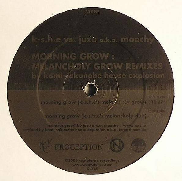 Juzu a.k.a. Moochy - Morning Grow: Melancholy Grow Remixes : 12inch