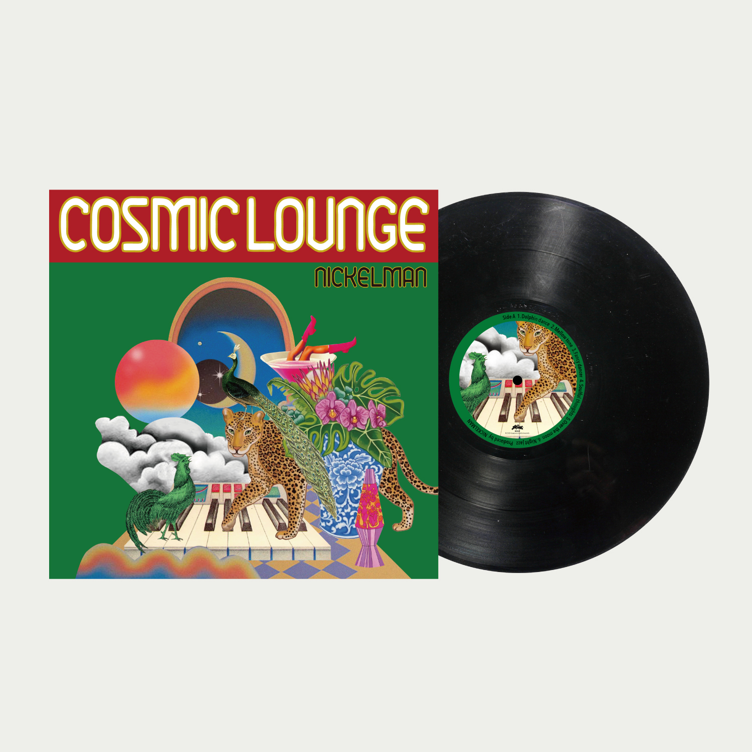 Nickelman - Cosmic Lounge : LP+DL