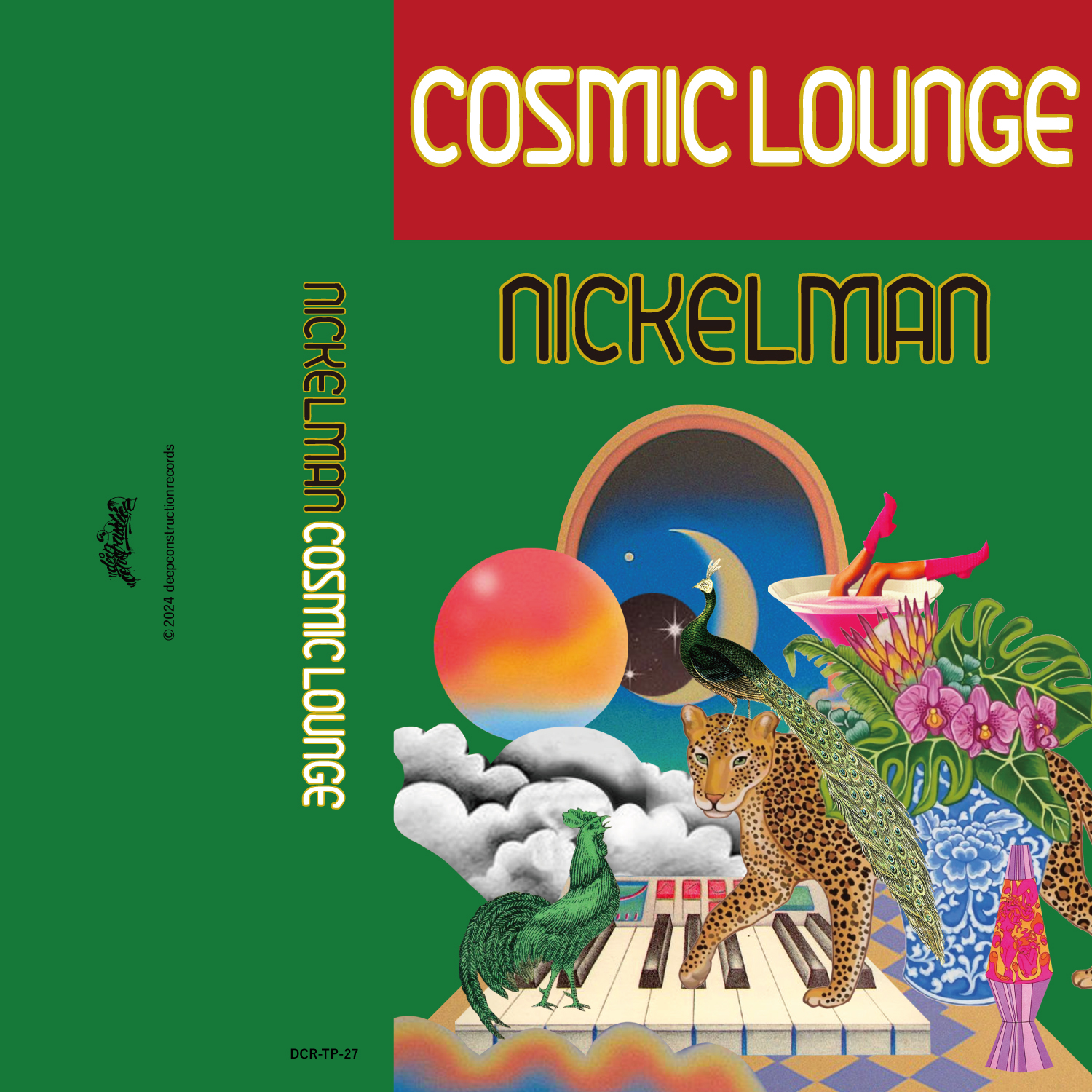 NICKELMAN - COSMIC LOUNGE : CASSETTE+DL