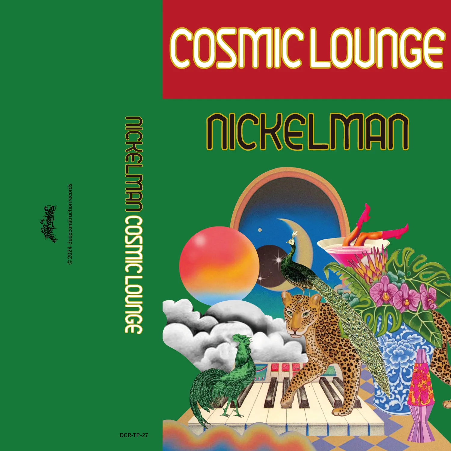 NICKELMAN - COSMIC LOUNGE : CASSETTE+DL