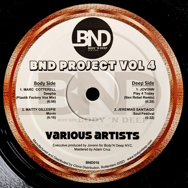Various Artists - BND Project Vol 4 : 12inch