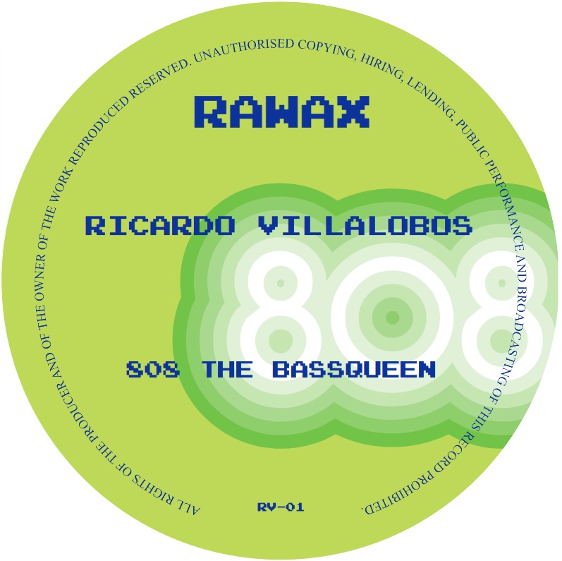 Ricardo Villalobos - 808 The Bassqueen : 12inch