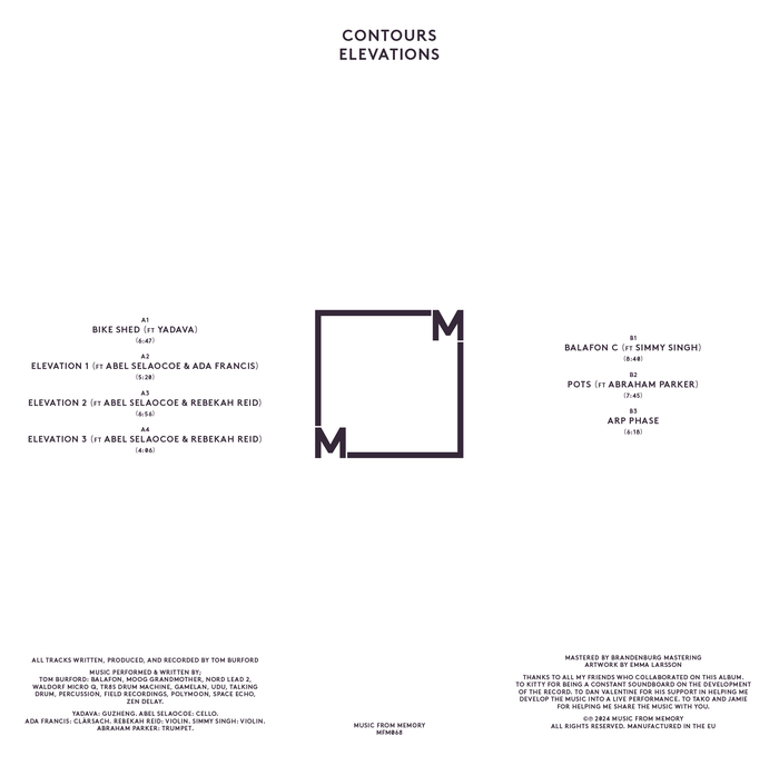 CONTOURS - ELEVATIONS : LP