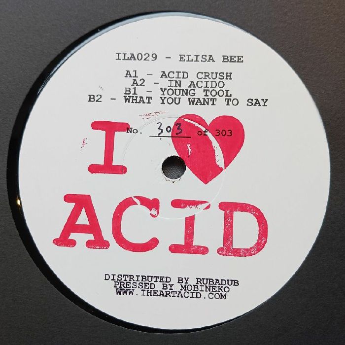 Elisa Bee - I Love Acid 029 : 12inch