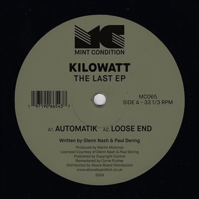 KILOWATT - The Last EP : 12inch
